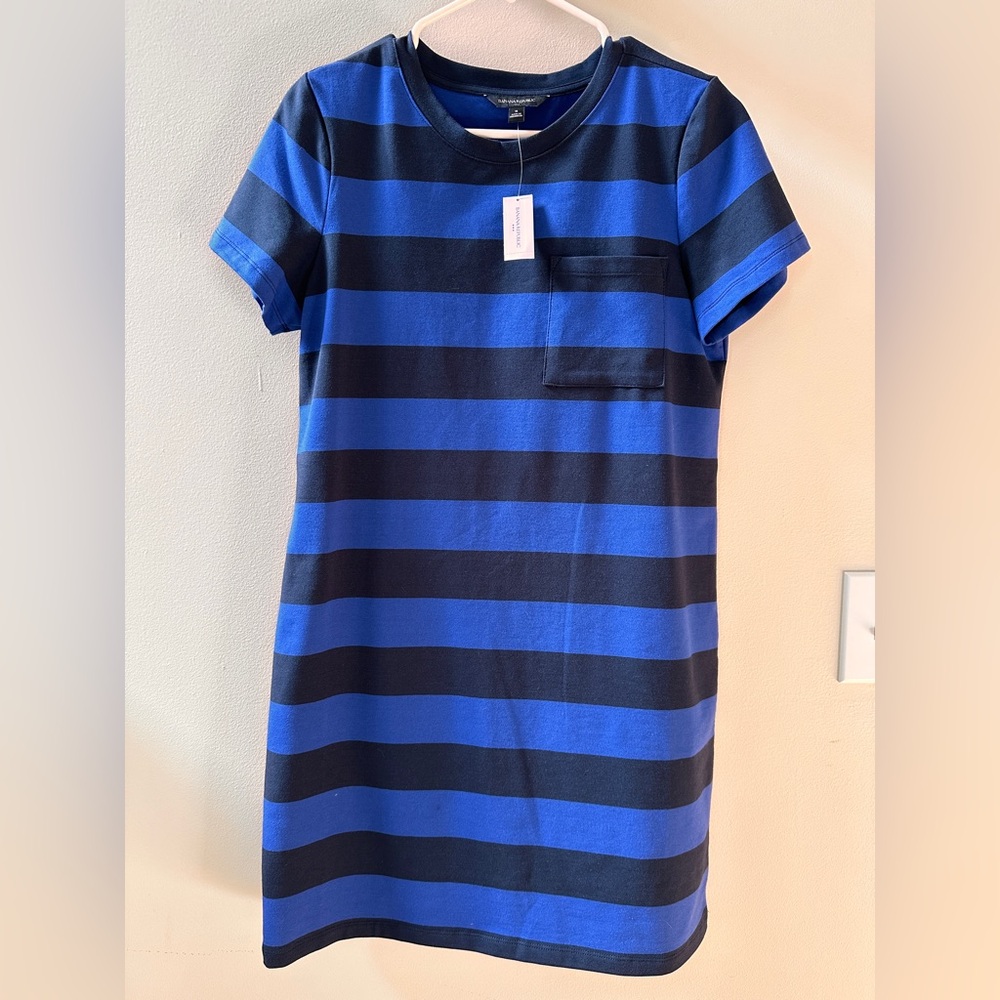 Banana Republic Factory t-shirt dress striped